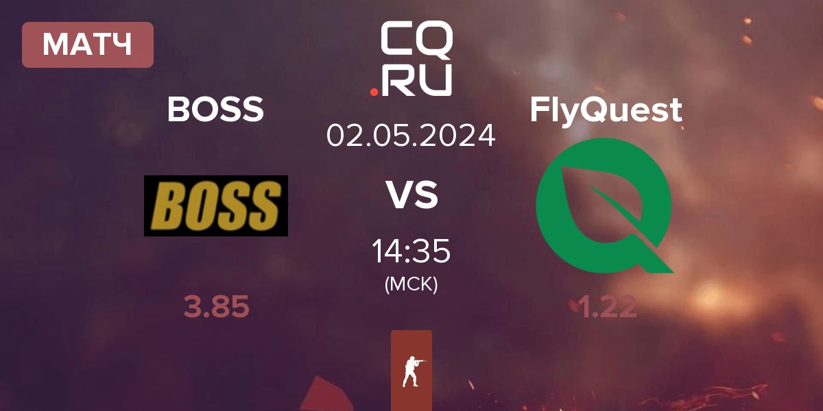 Матч BOSS vs FlyQuest | 02.05