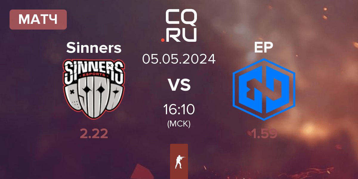 Матч Sinners Esports Sinners vs Endpoint EP | 05.05
