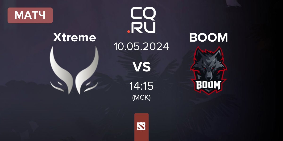 Матч Xtreme Gaming Xtreme vs BOOM Esports BOOM | 10.05