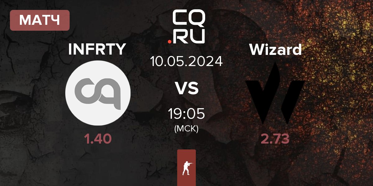 Матч INFURITY INFRTY vs Wizard esports Wizard | 10.05