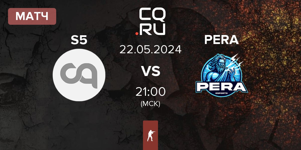 Матч System 5 S5 vs Pera Esports PERA | 22.05