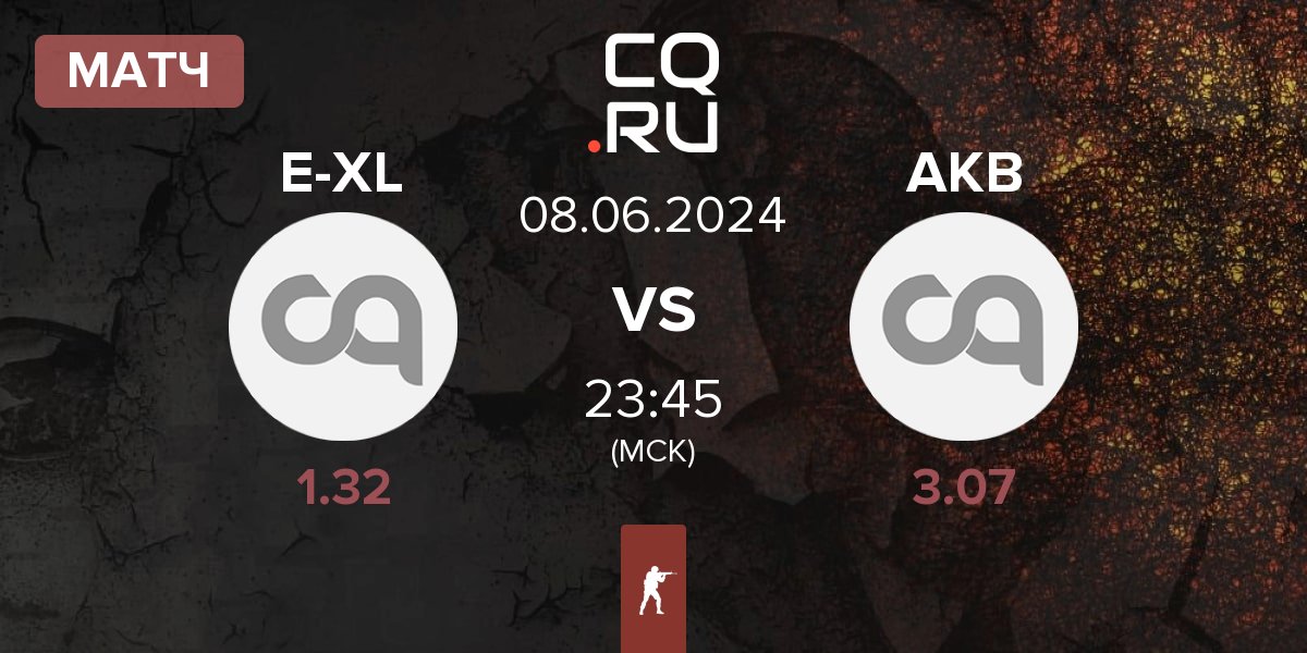 Матч E-Xolos LAZER E-XL vs Akimbo Esports AKB | 08.06