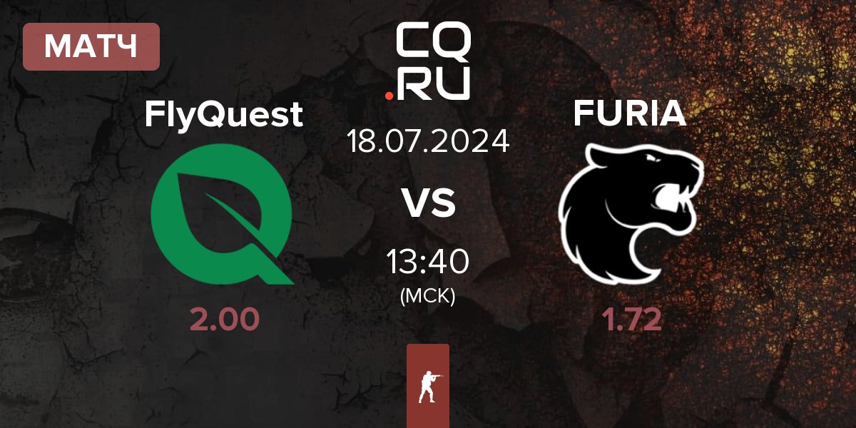 Матч FlyQuest vs FURIA Esports FURIA | 18.07