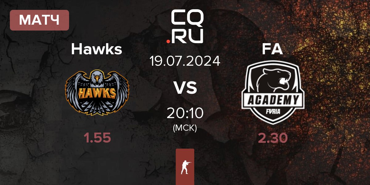 Матч Hawks vs FURIA Academy FA | 19.07