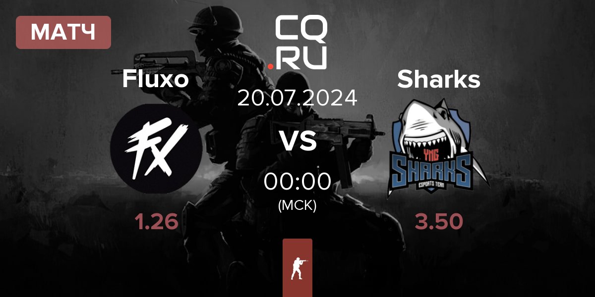 Матч Fluxo vs Sharks Esports Sharks | 20.07