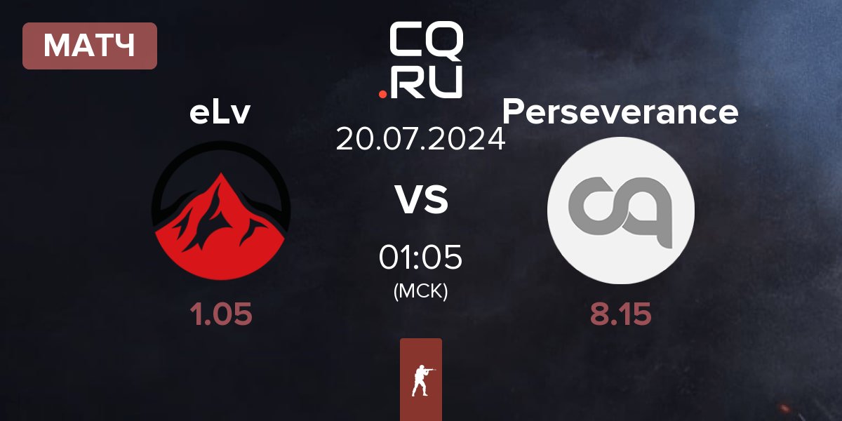 Матч Elevate eLv vs Perseverance Gaming Perseverance | 20.07