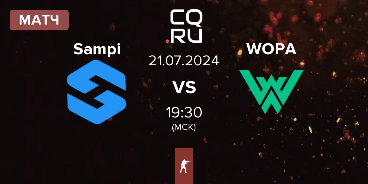 Матч Team Sampi Sampi vs WOPA Esport WOPA | 21.07