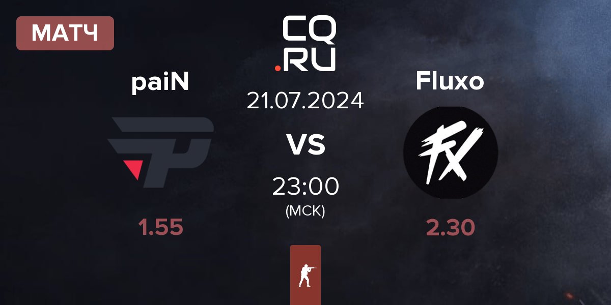 Матч paiN Gaming paiN vs Fluxo | 21.07