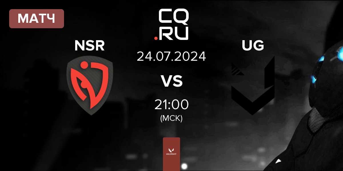 Матч NASR Esports NSR vs United Gaming UG | 24.07