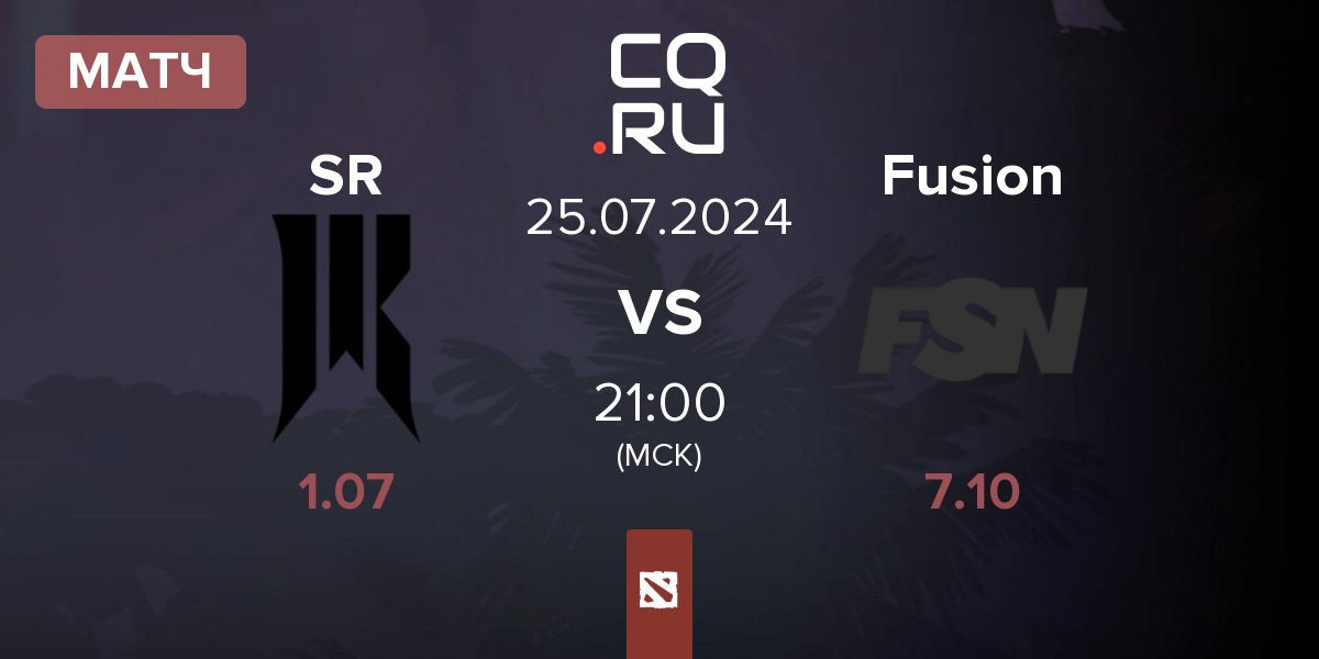 Матч Shopify Rebellion SR vs Team Fusion Fusion | 25.07