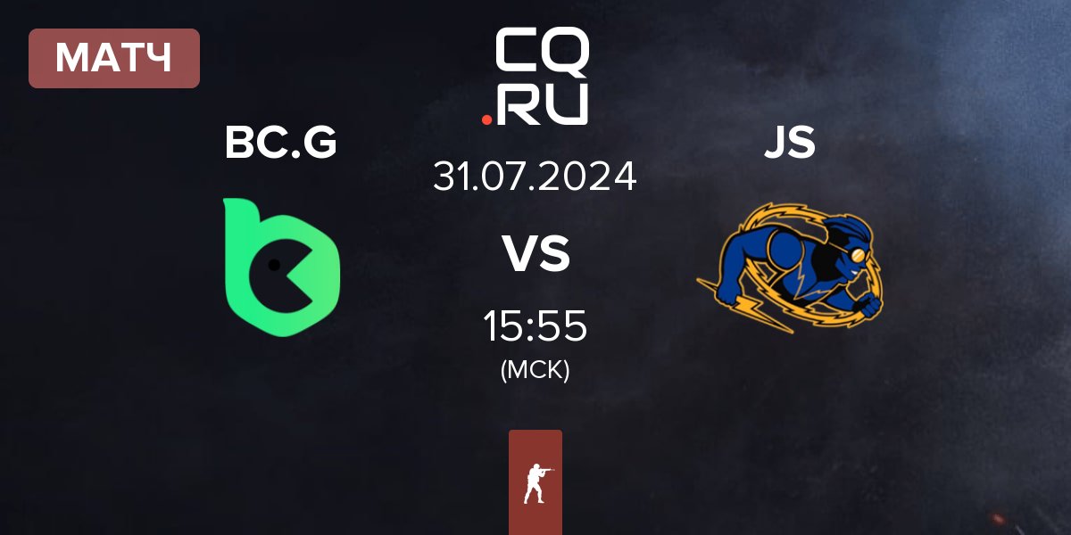 Матч BC.Game Esports BC.G vs Johnny Speeds JS | 31.07