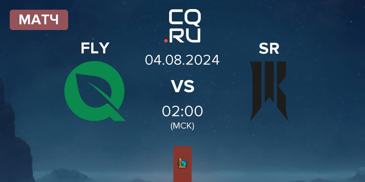 Матч FlyQuest FLY vs Shopify Rebellion SR | 04.08