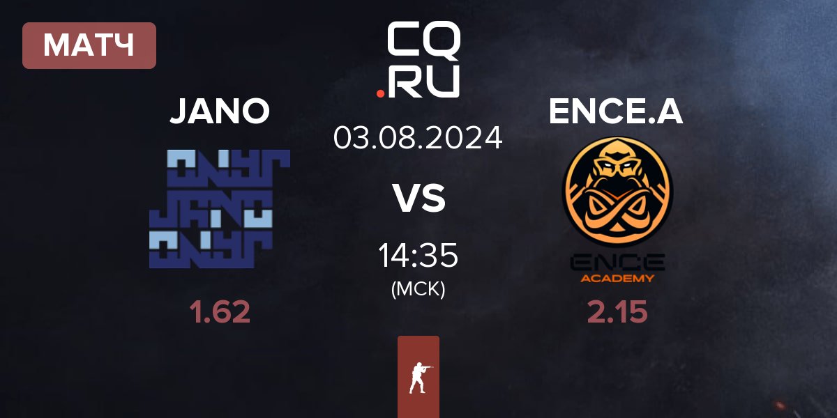 Матч JANO Esports JANO vs ENCE Academy ENCE.A | 03.08