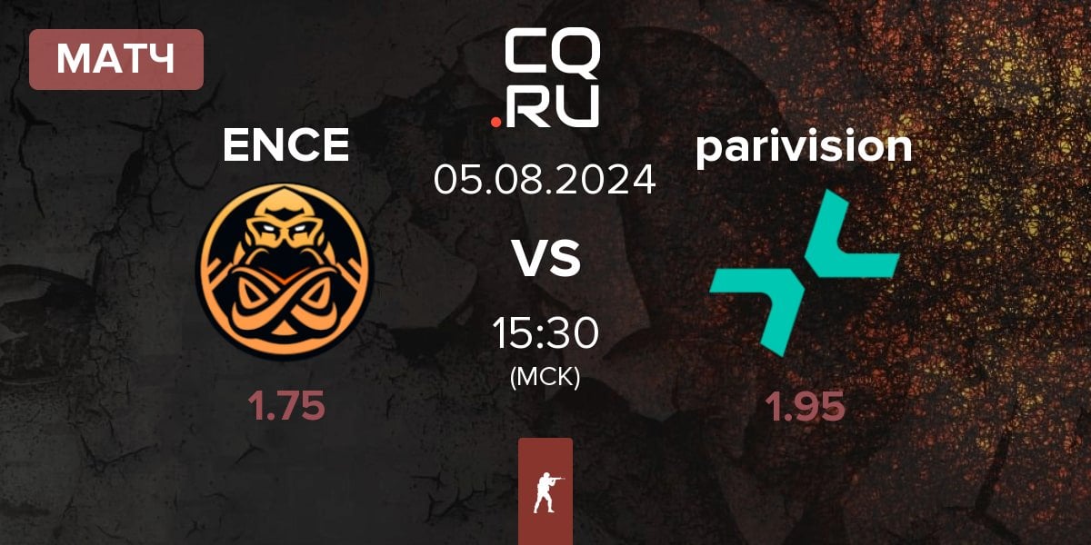 Матч ENCE vs PARIVISION parivision | 05.08