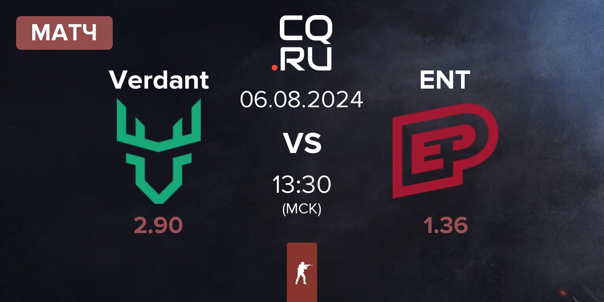 Матч Verdant vs ENTERPRISE esports ENT | 06.08