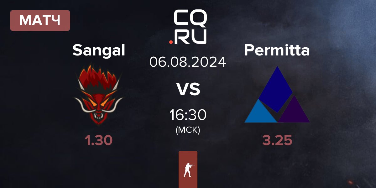 Матч Sangal Esports Sangal vs Permitta Esports Permitta | 06.08