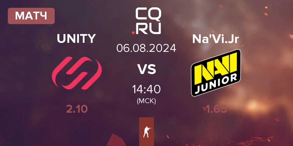 Матч UNITY Esports UNITY vs Natus Vincere Junior Na'Vi.Jr | 06.08