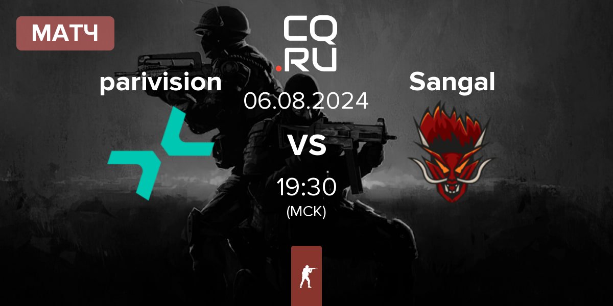 Матч PARIVISION parivision vs Sangal Esports Sangal | 06.08