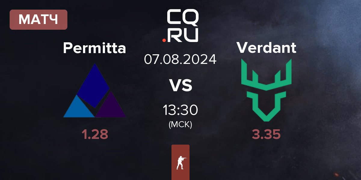 Матч Permitta Esports Permitta vs Verdant | 07.08