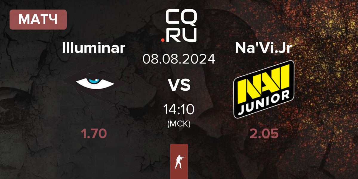 Матч Illuminar Gaming Illuminar vs Natus Vincere Junior Na'Vi.Jr | 08.08