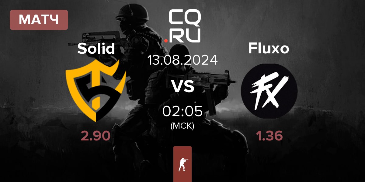 Матч Team Solid Solid vs Fluxo | 13.08