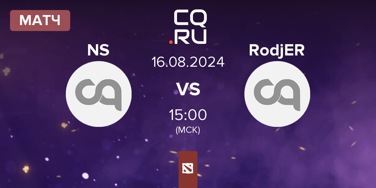 Матч NS Team NS vs RodjER Team RodjER | 16.08