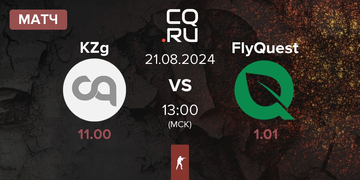 Матч KZG KZg vs FlyQuest | 21.08