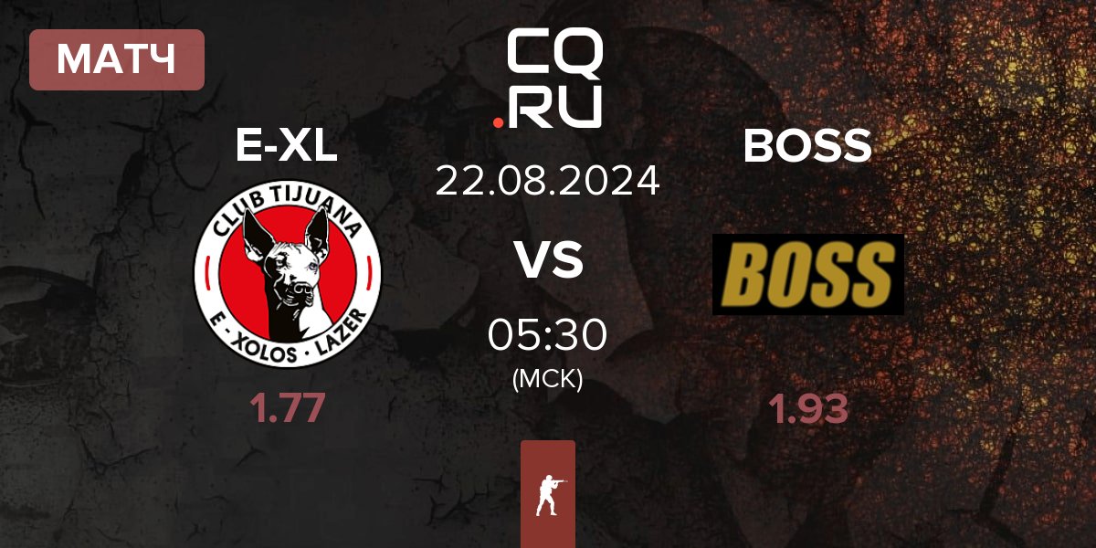 Матч E-Xolos LAZER E-XL vs BOSS | 22.08