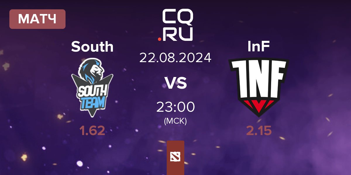 Матч South Team South vs Infamous Gaming InF | 22.08