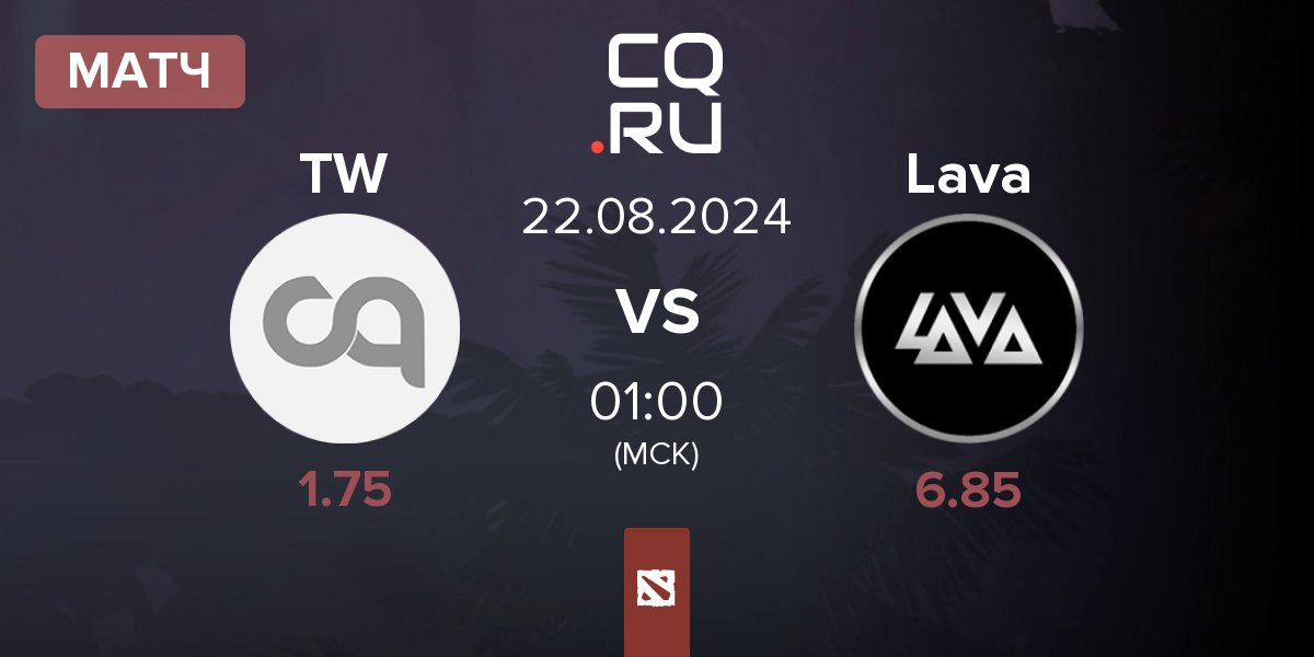 Матч Team Waska TW vs Lava Esports Lava | 22.08