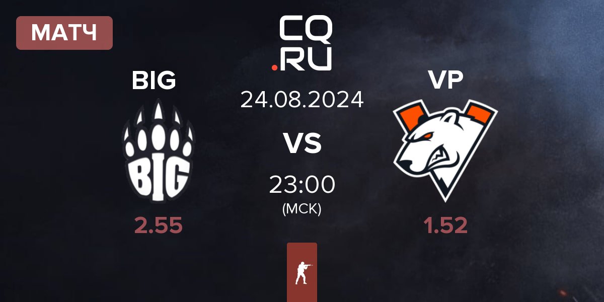 Матч BIG vs Virtus.Pro VP | 24.08