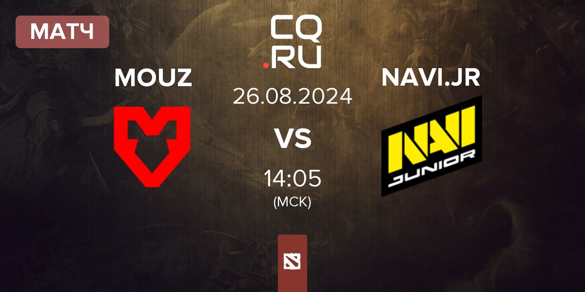 Матч MOUZ vs Navi Junior NAVI.JR | 26.08