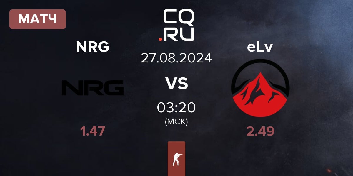 Матч NRG Esports NRG vs Elevate eLv | 27.08