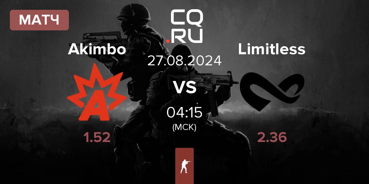 Матч Akimbo Esports Akimbo vs Limitless | 27.08