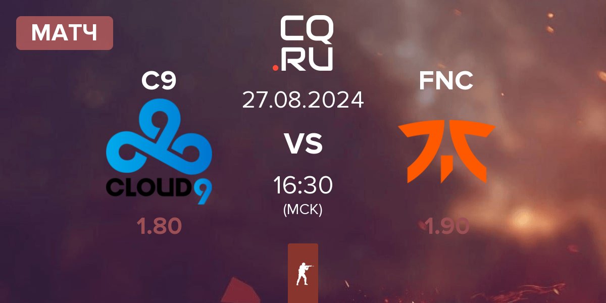 Матч Cloud9 C9 vs Fnatic FNC | 27.08