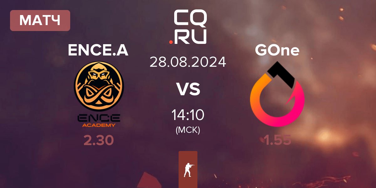 Матч ENCE Academy ENCE.A vs GenOne GOne | 28.08