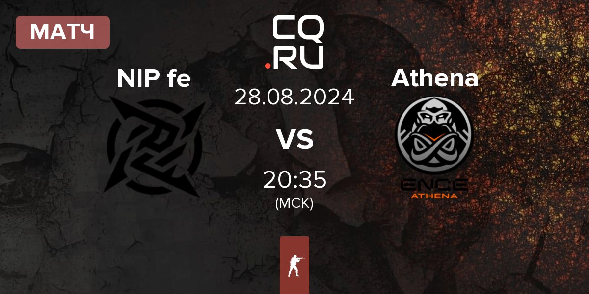 Матч NIP Impact NIP fe vs ENCE Athena Athena | 28.08