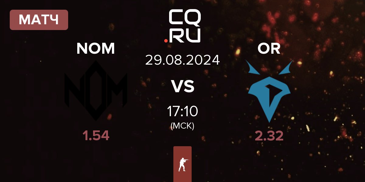 Матч NOM vs Onyx Ravens OR | 29.08