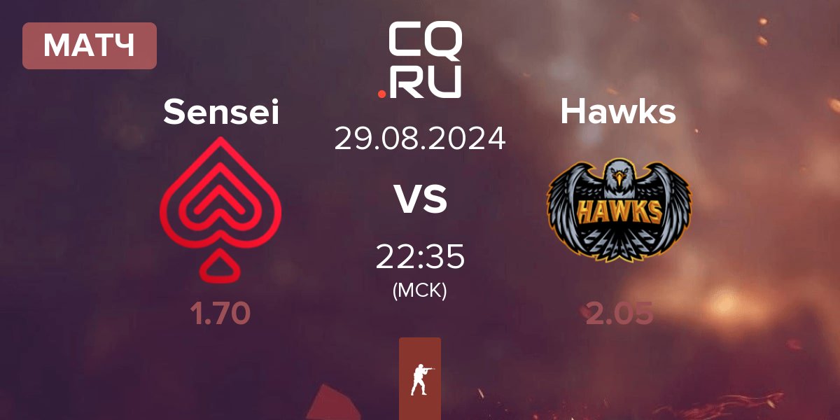 Матч Sensei Team Sensei vs Hawks | 29.08