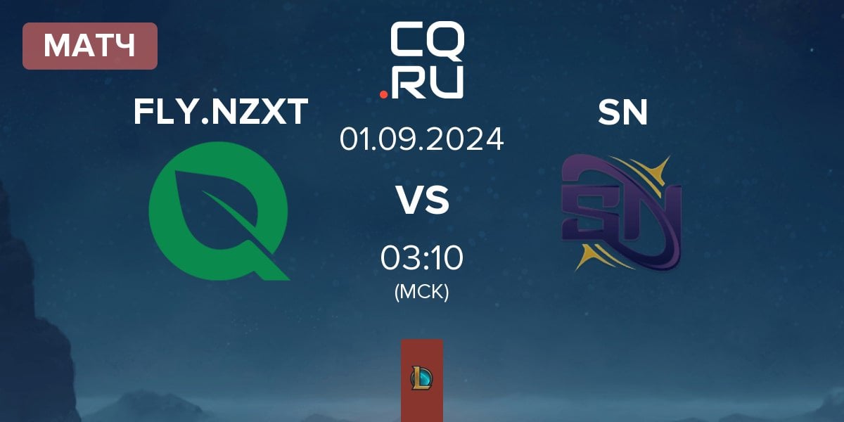 Матч FlyQuest NZXT FLY.NZXT vs Supernova SN | 01.09