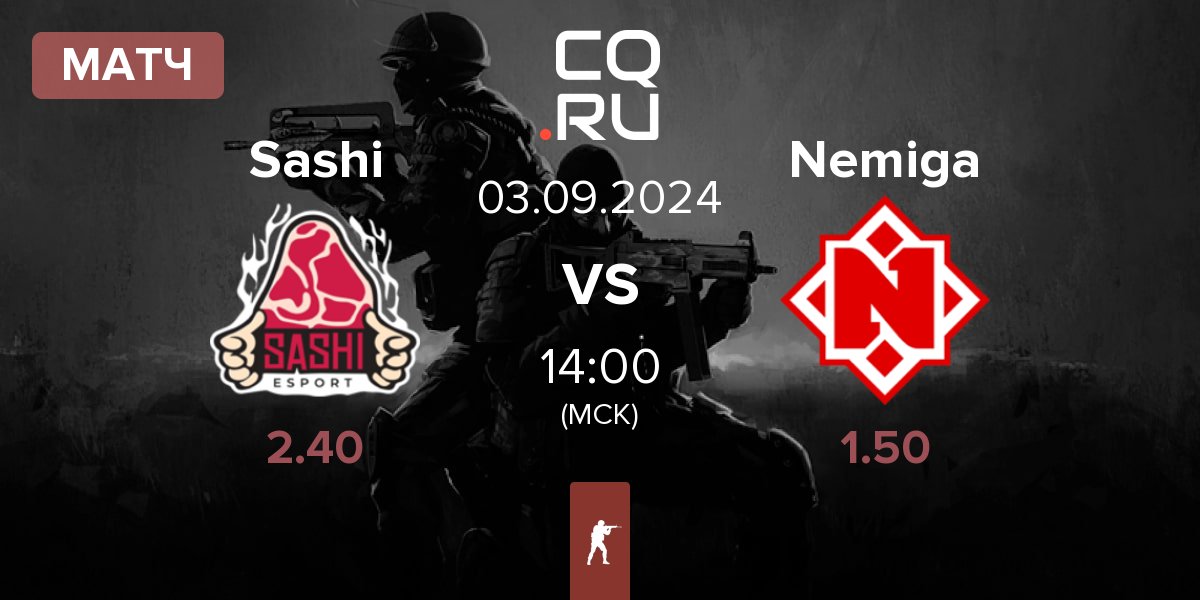 Матч Sashi Esport Sashi vs Nemiga Gaming Nemiga | 03.09