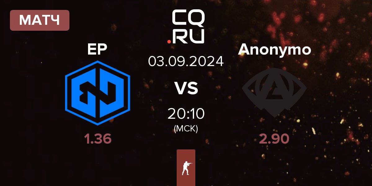 Матч Endpoint EP vs Anonymo Esports Anonymo | 03.09