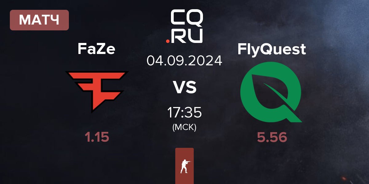 Матч FaZe Clan FaZe vs FlyQuest | 04.09