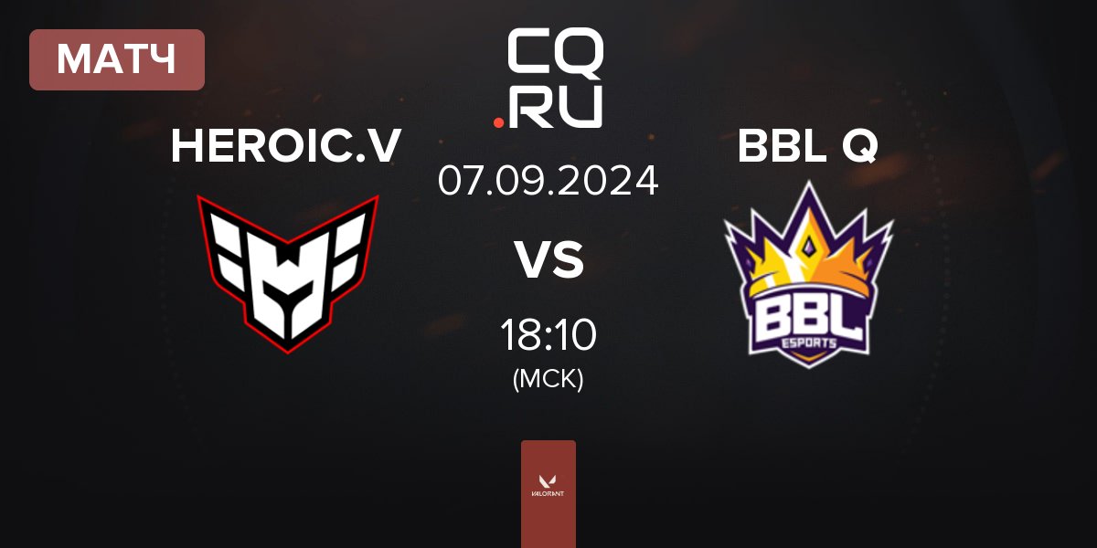 Матч HEROIC Valkyries HEROIC.V vs BBL Queens BBL Q | 07.09