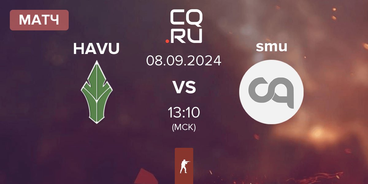 Матч HAVU Gaming HAVU vs smuuttikusilkki smu | 08.09