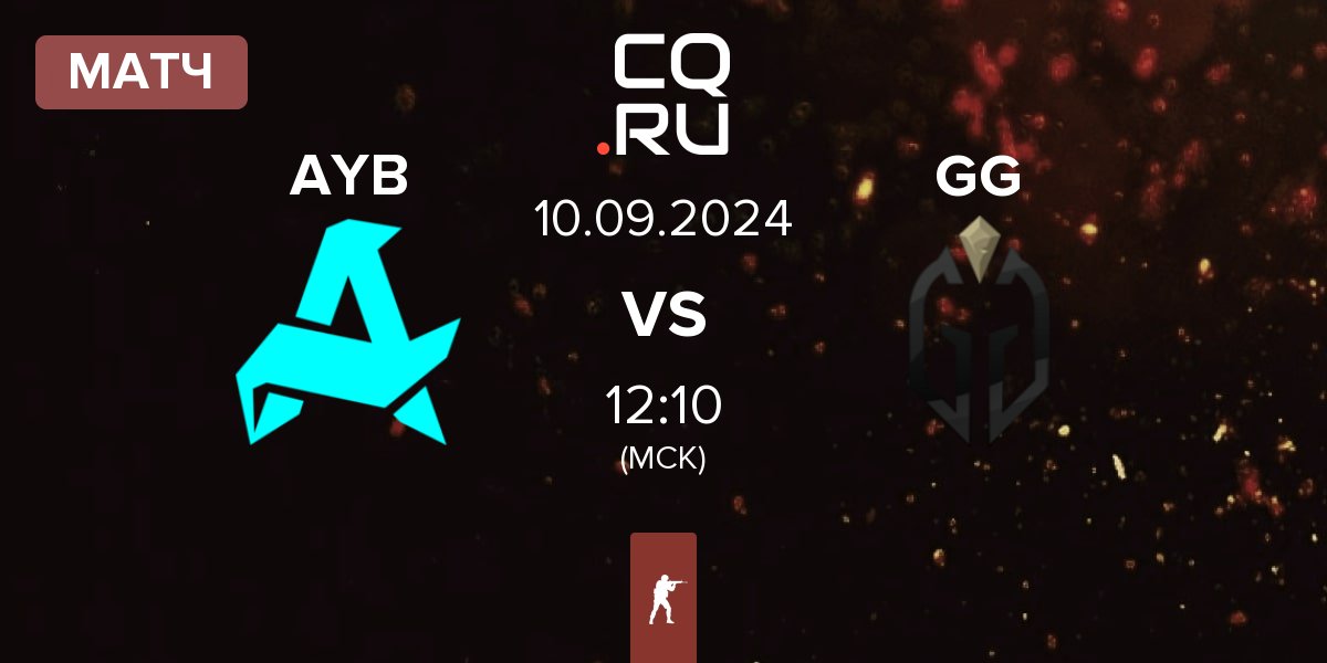 Матч Aurora Young Blud AYB vs Gaimin Gladiators GG | 10.09