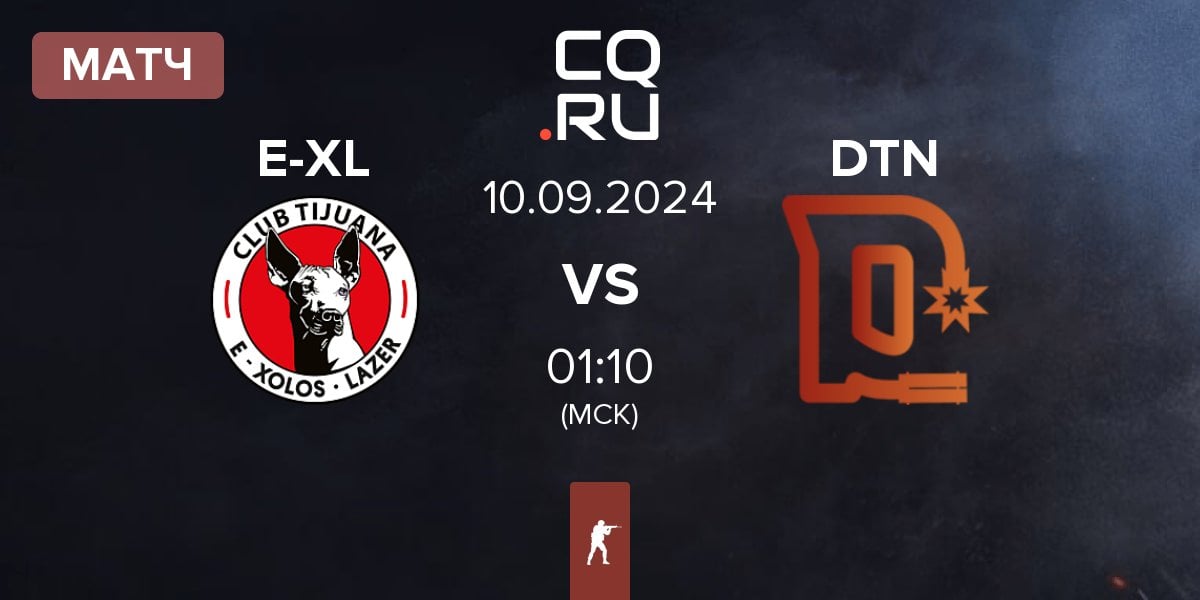 Матч E-Xolos LAZER E-XL vs Detonate DTN | 10.09