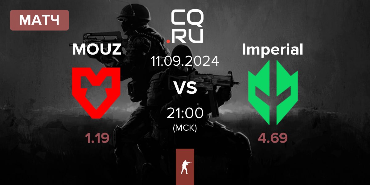 Матч MOUZ vs Imperial Esports Imperial | 11.09