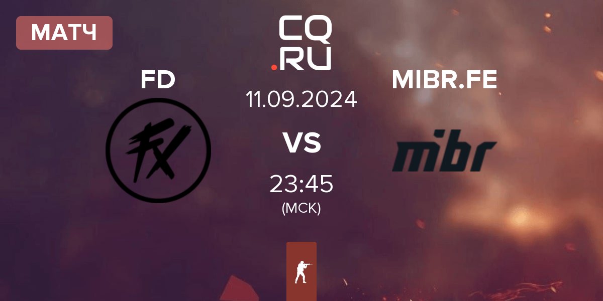 Матч Fluxo Demons FD vs MIBR Female MIBR.FE | 11.09