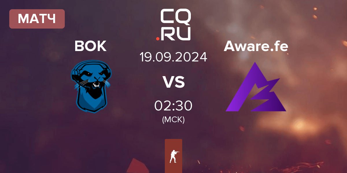 Матч Blue Otter Karma BOK vs Aware Impact Aware.fe | 19.09